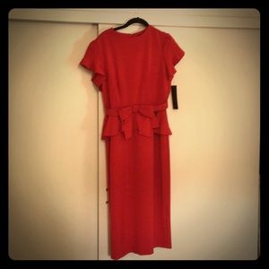 Stop Staring Red Wiggle Dress